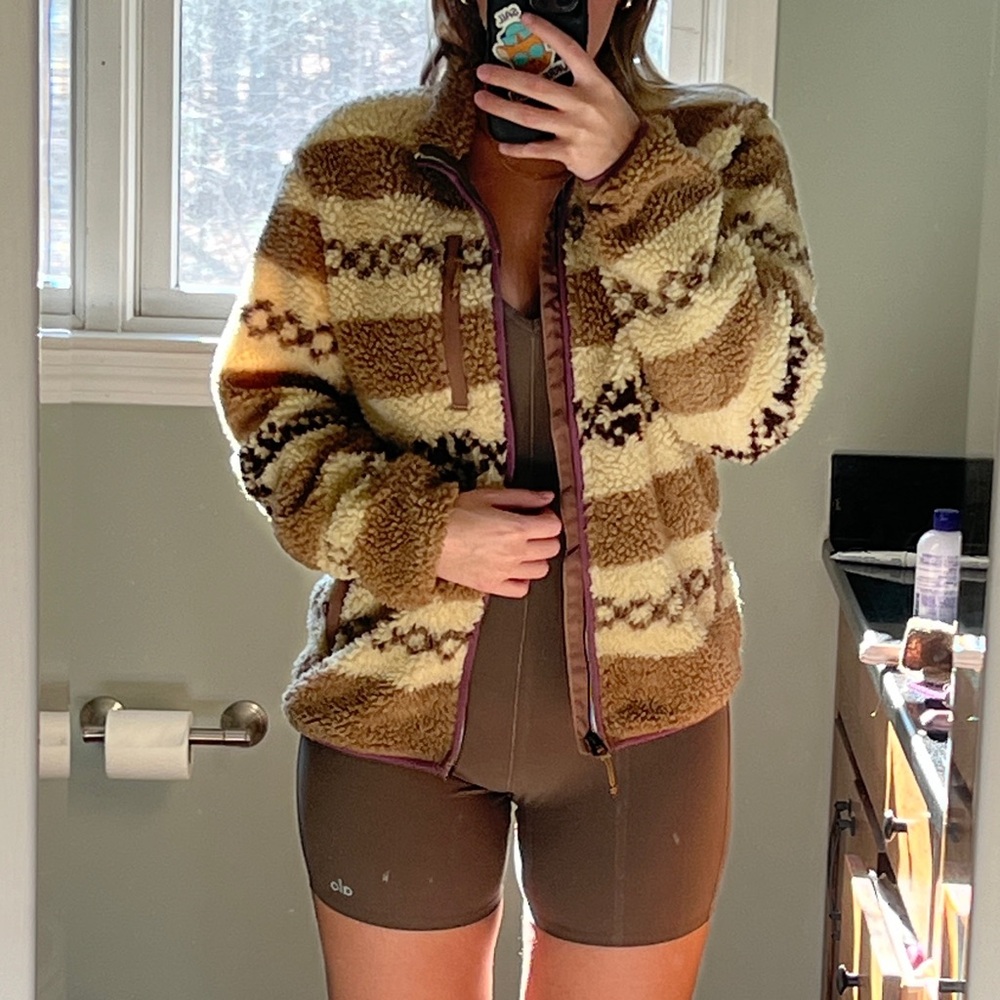 Vintage Jcrew Nordic Fleece Jacket